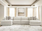 Ashbourne Estate 4-Piece Double Chaise Sectional