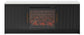 Cadmori 63" TV Stand with Electric Fireplace
