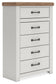 Savonport Five Drawer Chest