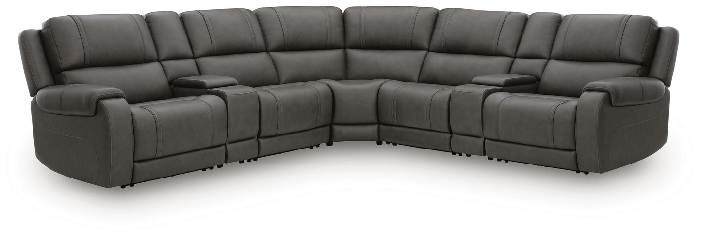 5Z - Pittson 7-Piece Power Reclining Sectional
