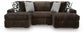 Midnight-Madness 3-Piece Double Chaise Sectional