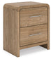 Gramburg Two Drawer Night Stand