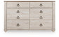 Willowton Six Drawer Dresser