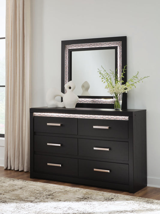 Shoralli Dresser and Mirror