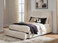 Shoralli Queen Upholstered Storage Bed