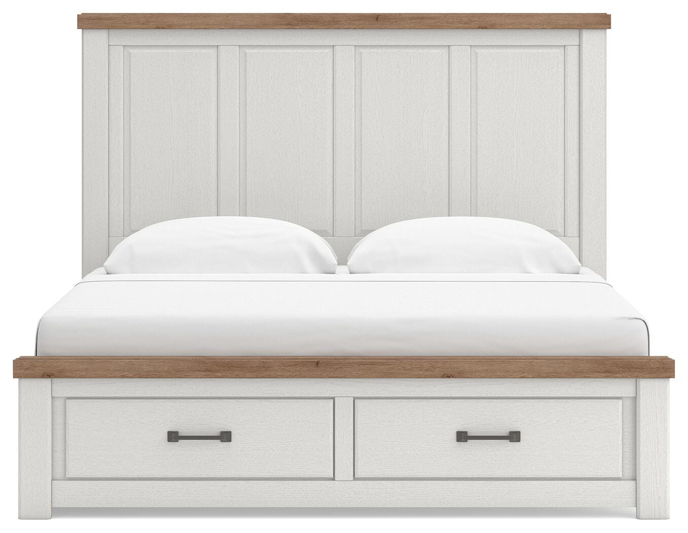 Savonport King Panel Storage Bed, Dresser and Mirror