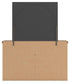 Savonport King Panel Storage Bed, Dresser and Mirror