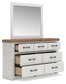 Savonport King Panel Bed. Dresser, Mirror and Nightstand