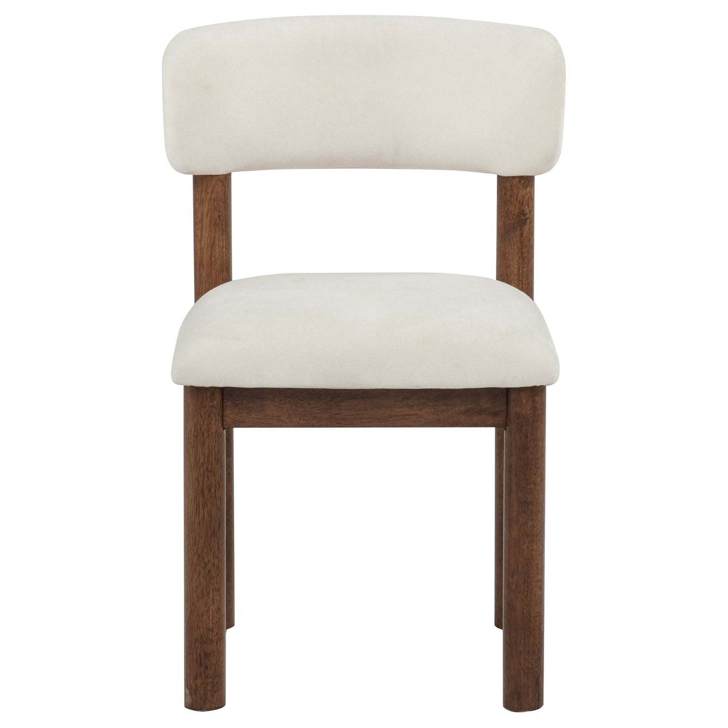 Faulkner Upholstered Dining Side Chair Cream (Set of 2)