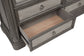 Cresswell 4-piece Queen Storage Bedroom Set Weathered Taupe