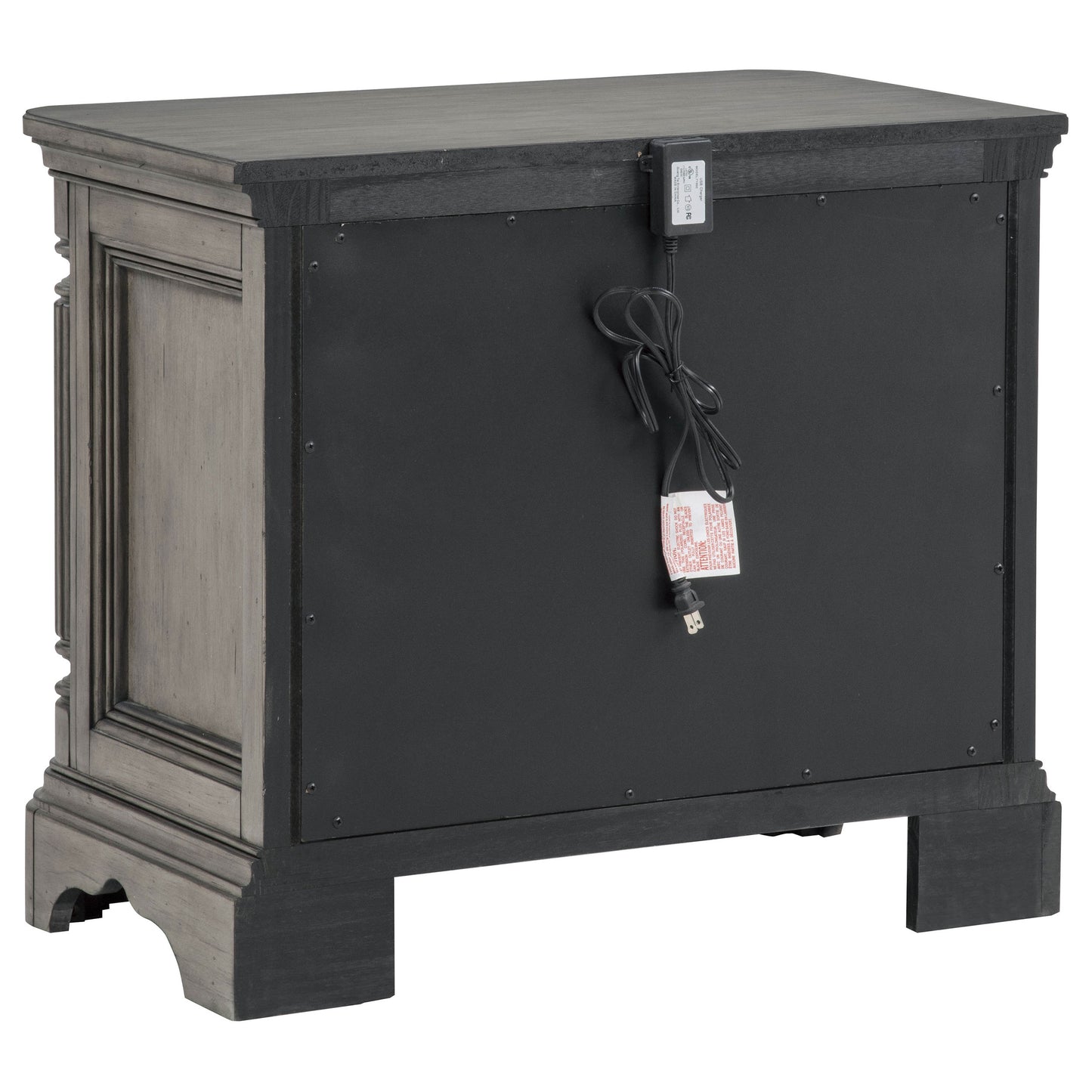 Cresswell 5-piece Queen Storage Bedroom Set Weathered Taupe
