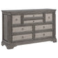 Cresswell 5-piece Eastern King Bedroom Set Weathered Taupe