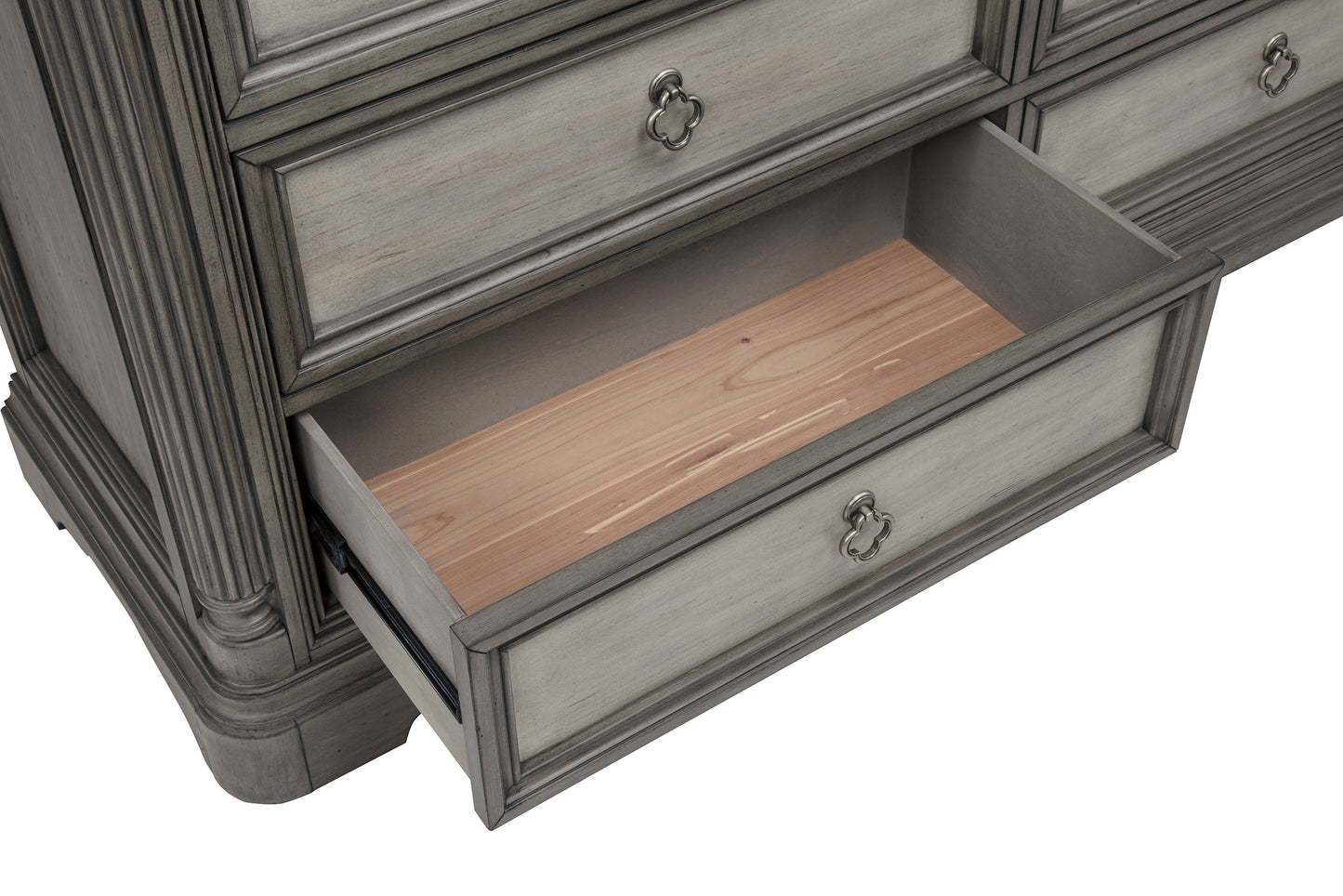 Cresswell 4-piece California King Bedroom Set Taupe