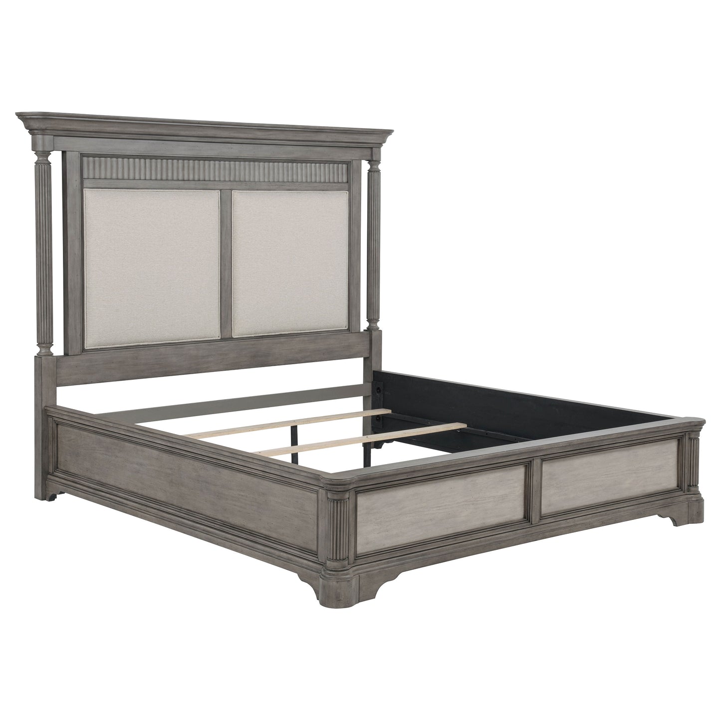 Cresswell 5-piece Queen Bedroom Set Weathered Taupe