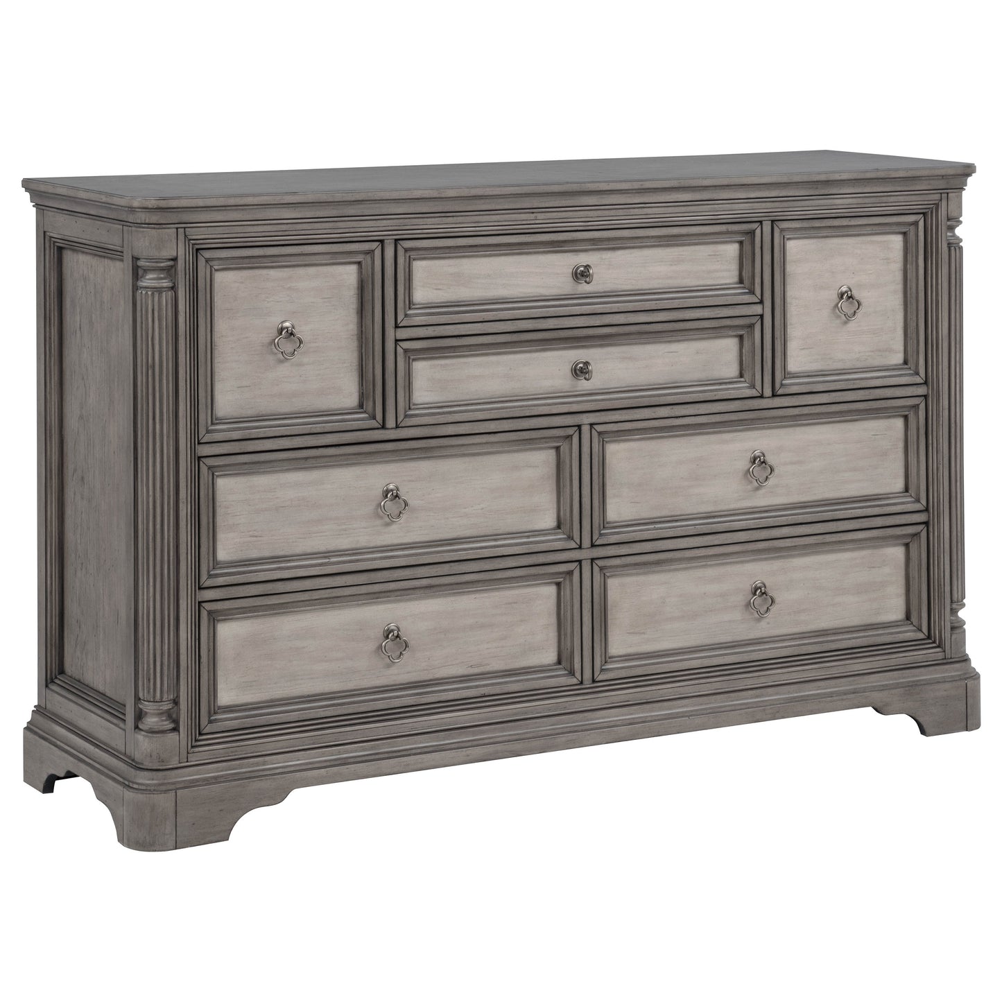 Cresswell 5-piece Queen Bedroom Set Weathered Taupe