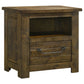 Doherty 4-piece Eastern King Bedroom Set Rustic Brown