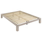 Gislen Queen Easy Assembly Wood Platform Bed White
