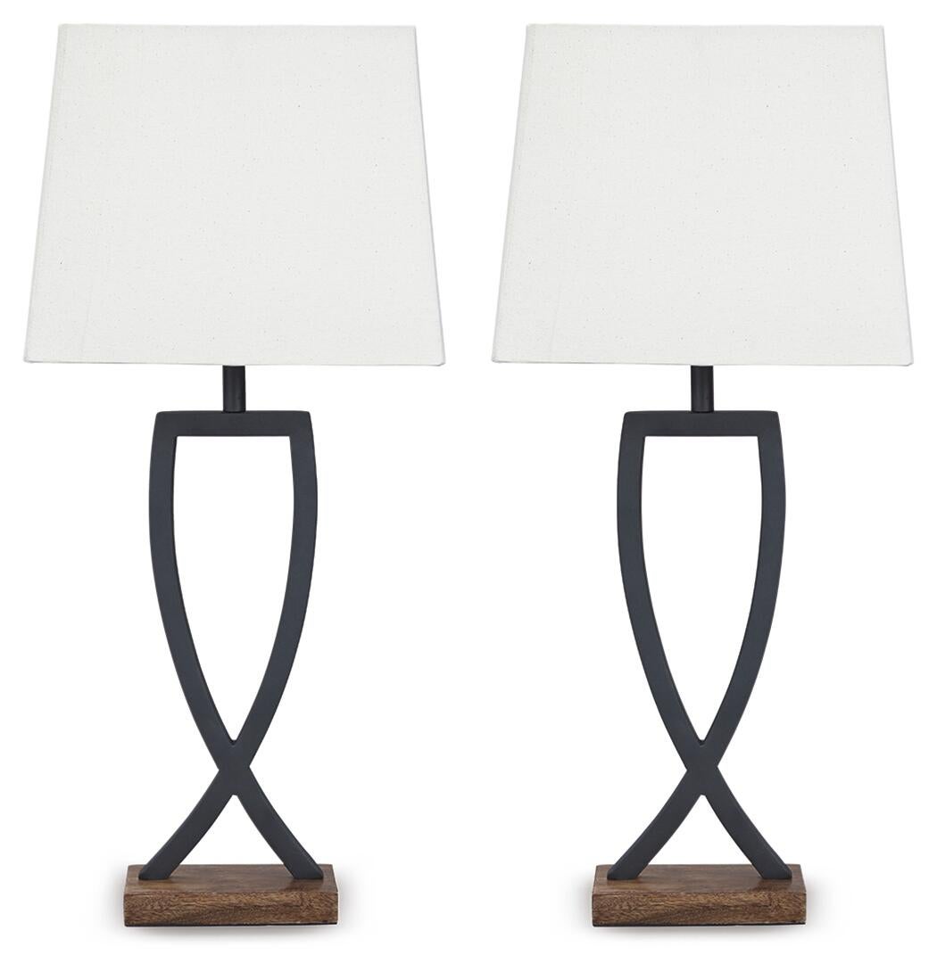 Makara Metal Table Lamp (2/CN)