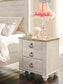 Willowton Two Drawer Night Stand
