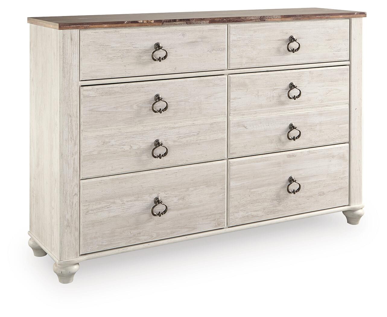 Willowton Six Drawer Dresser