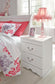 Anarasia Two Drawer Night Stand
