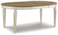 Realyn Oval Dining Room EXT Table