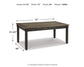 Tyler Creek Rectangular Dining Room Table