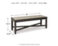 Tyler Creek Upholstered Bench