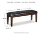 Haddigan Large UPH Dining Room Bench