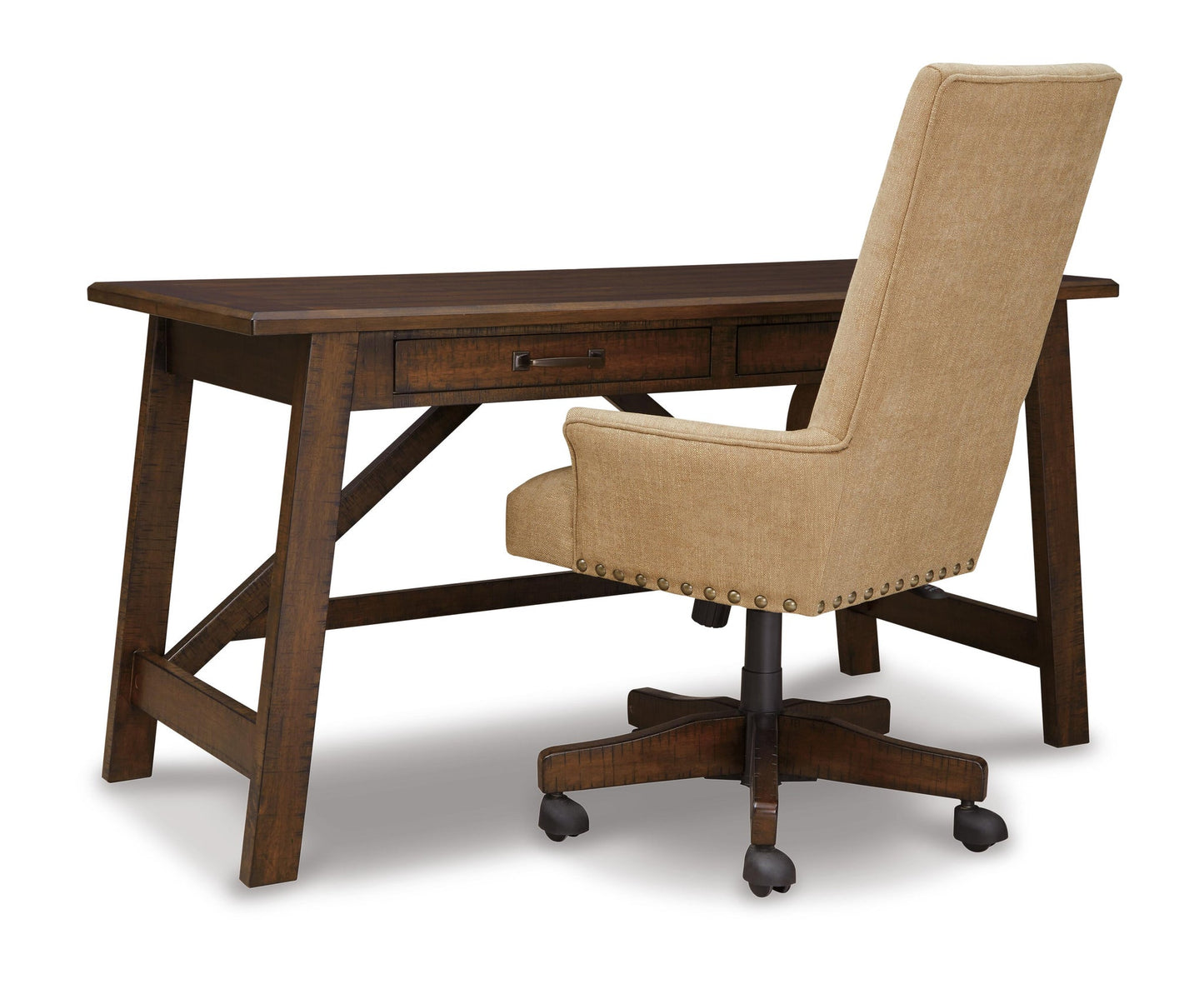 Baldridge Home Office Large Leg Desk