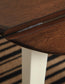 Woodanville Round DRM Drop Leaf Table