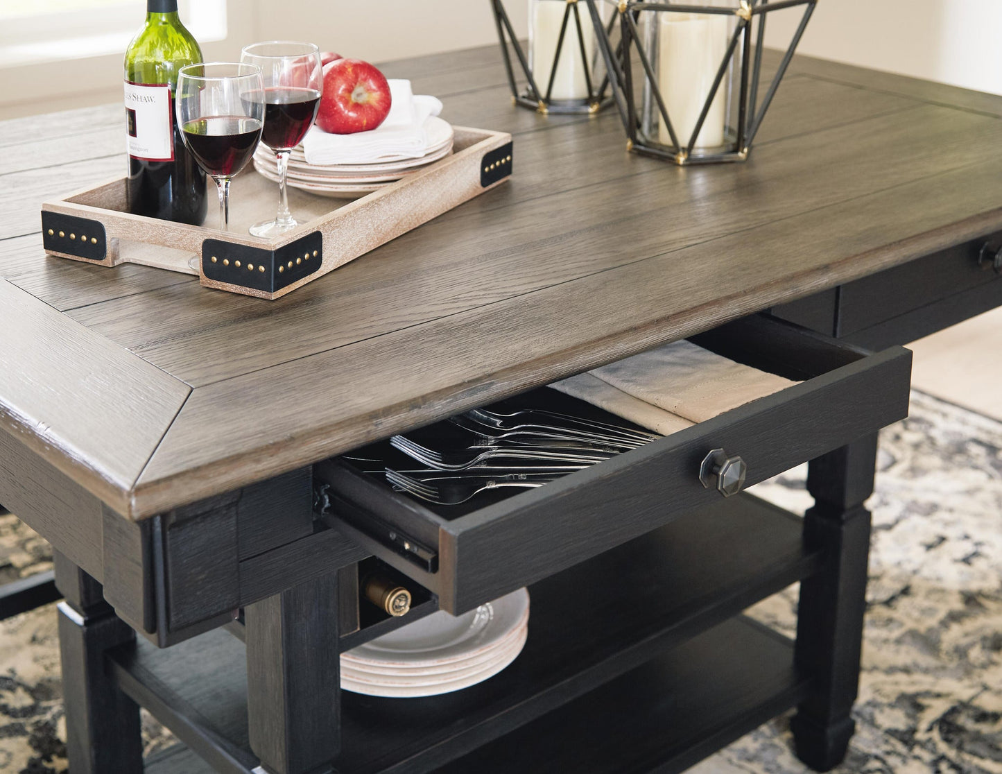 Tyler Creek RECT Dining Room Counter Table