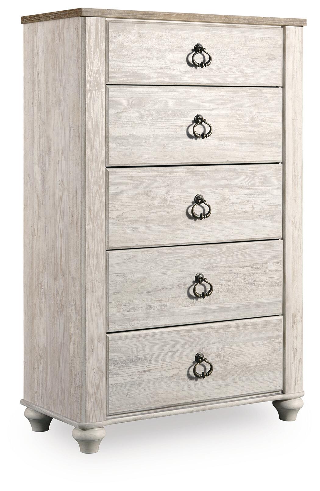 Willowton Five Drawer Chest