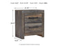 Drystan Two Drawer Night Stand