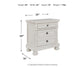 Robbinsdale Two Drawer Night Stand