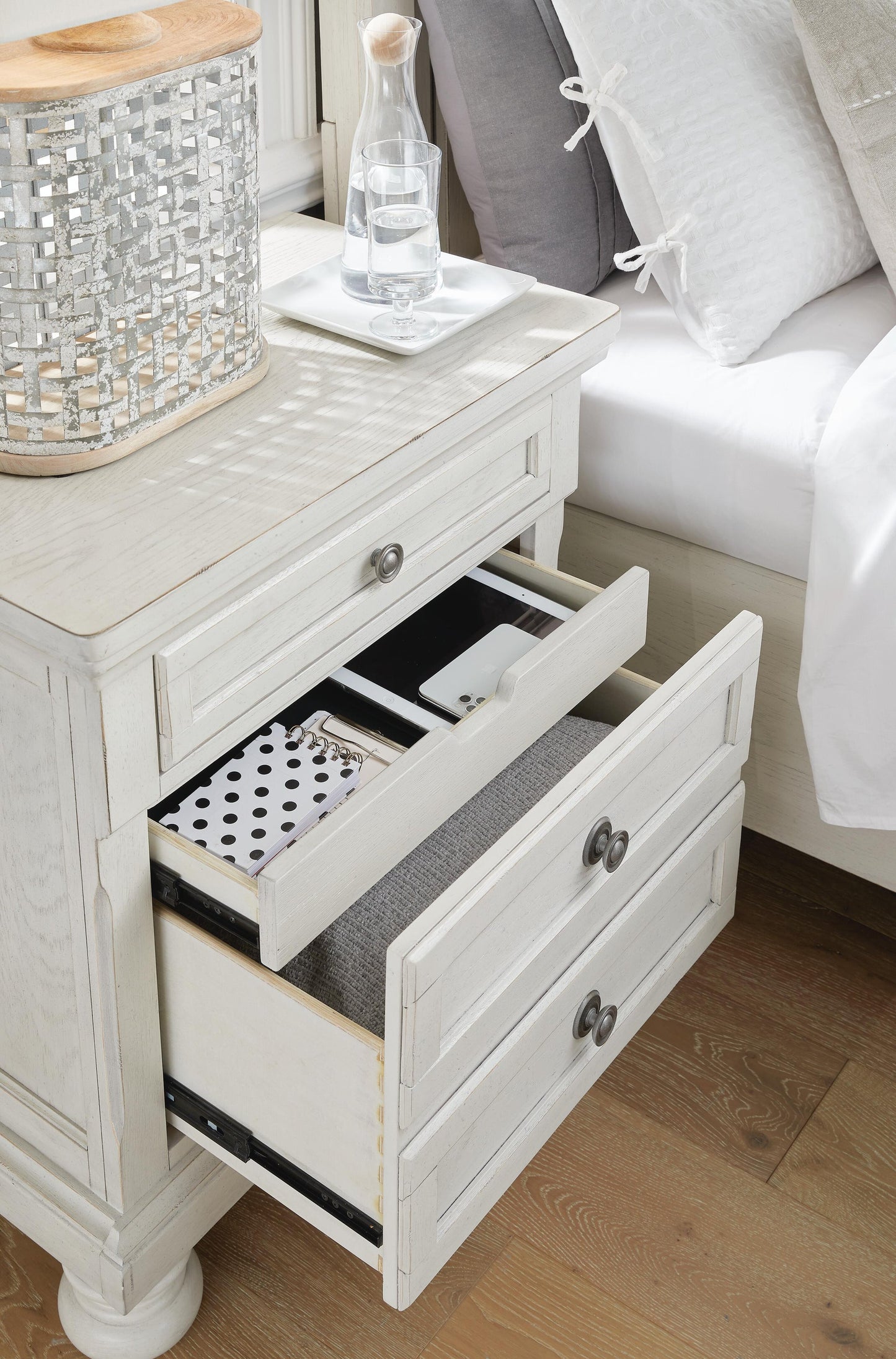Robbinsdale Two Drawer Night Stand