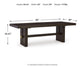 Burkhaus RECT Dining Room EXT Table