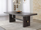 Burkhaus RECT Dining Room EXT Table