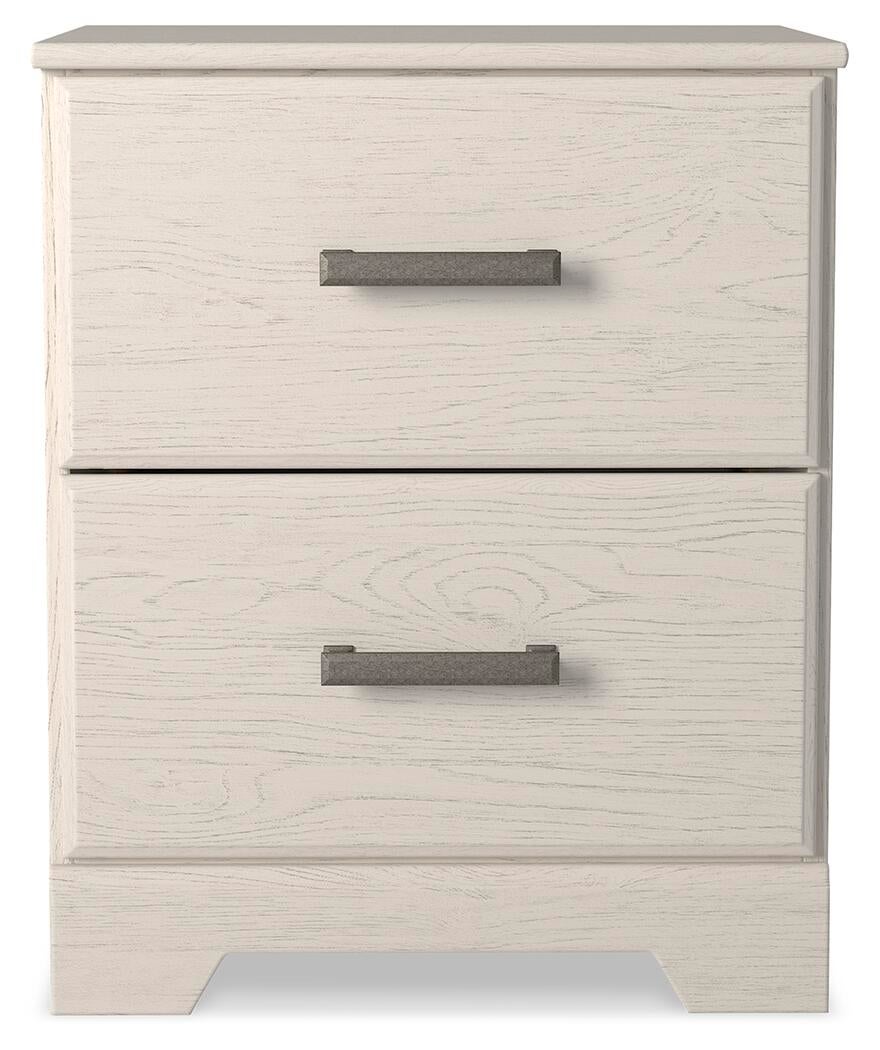 Stelsie Two Drawer Night Stand