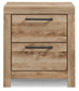 Hyanna Two Drawer Night Stand