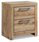 Hyanna Two Drawer Night Stand