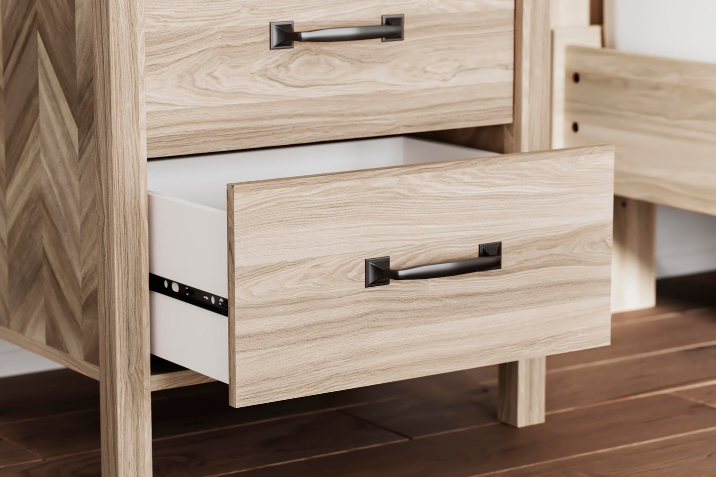Battelle Two Drawer Night Stand