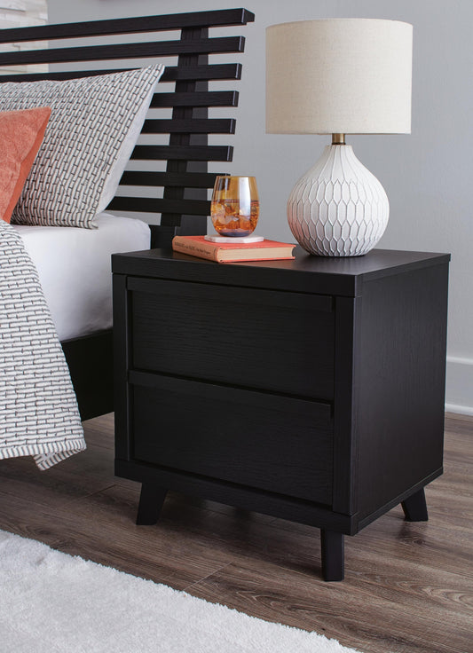 Danziar Two Drawer Night Stand