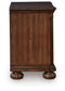 Lavinton Three Drawer Night Stand