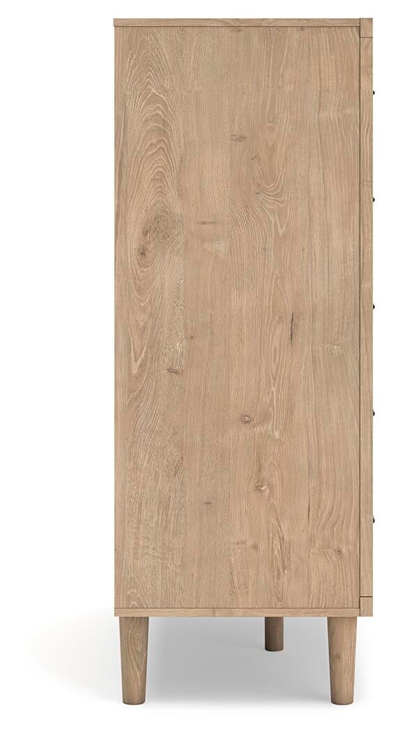 Cielden Five Drawer Wide Chest