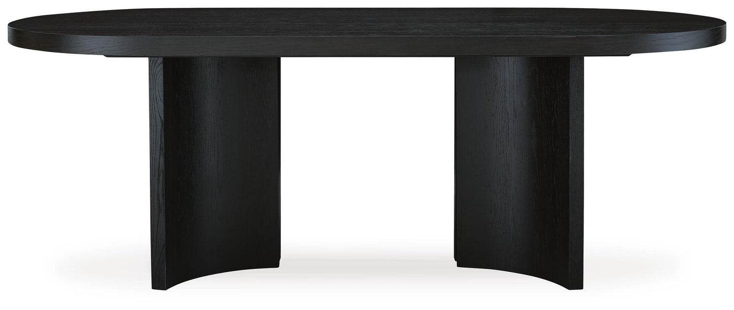 Rowanbeck Oval Dining Room Table