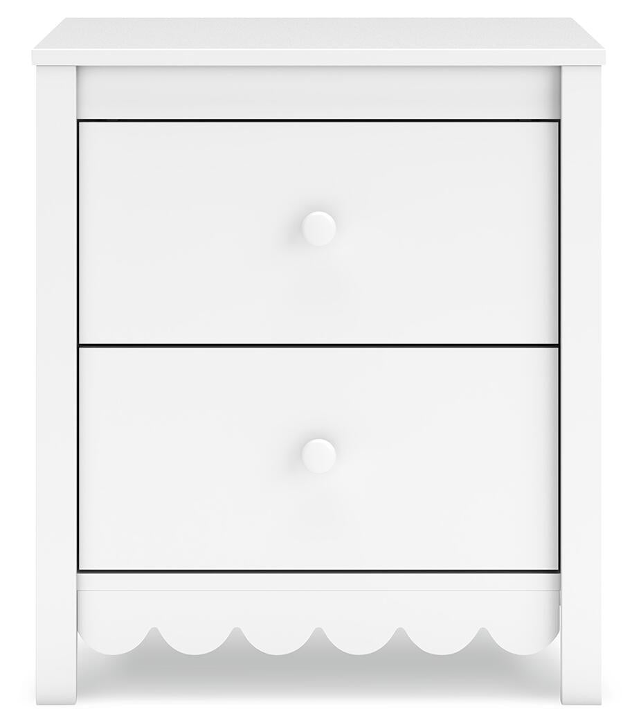 Hallityn Two Drawer Night Stand