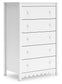 Hallityn Five Drawer Chest