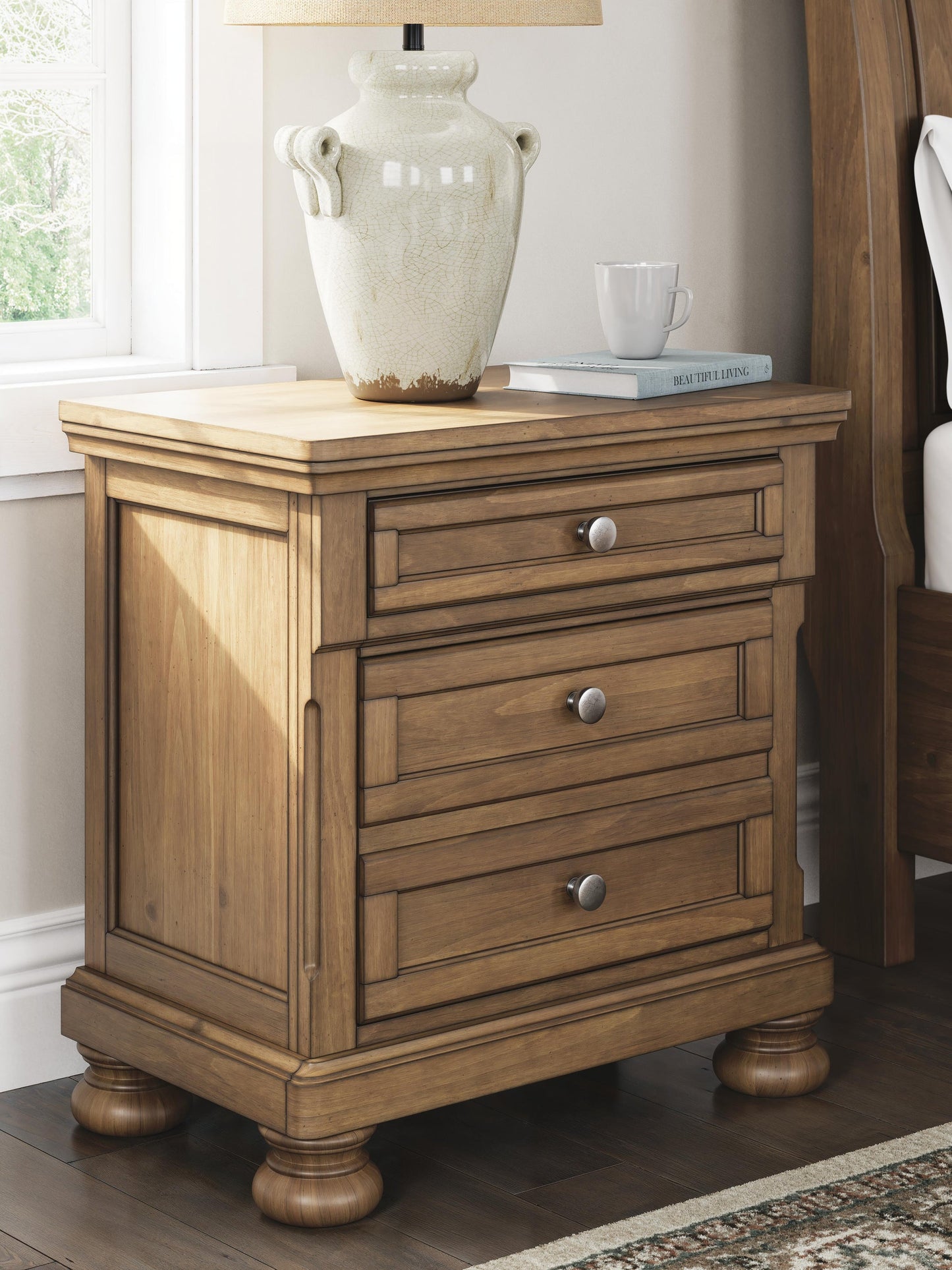 Feddinger Two Drawer Night Stand