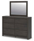 Fraluna Dresser and Mirror